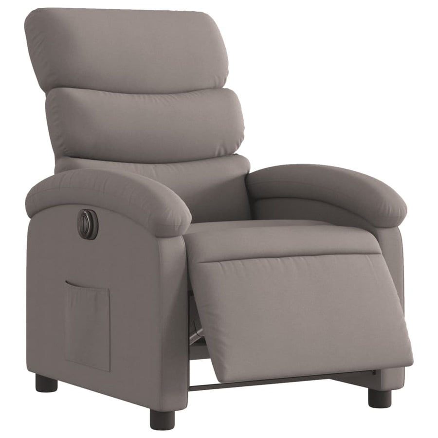 Fauteuil Verstelbaar Elektrisch Stof Taupe Nee Elektrisch verstelbaar