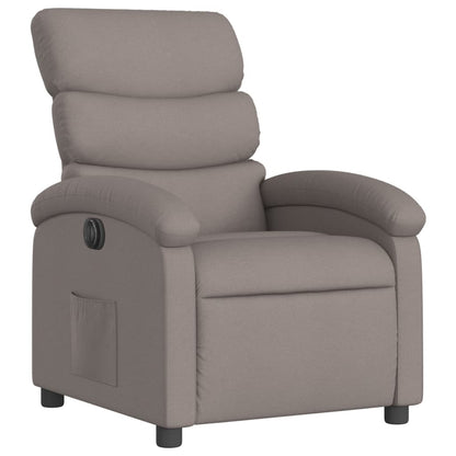 Fauteuil Verstelbaar Elektrisch Stof Taupe Nee Elektrisch verstelbaar