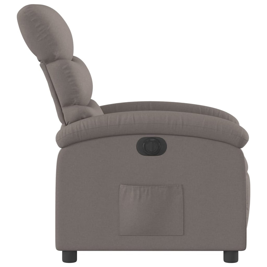 Fauteuil Verstelbaar Elektrisch Stof Taupe Nee Elektrisch verstelbaar