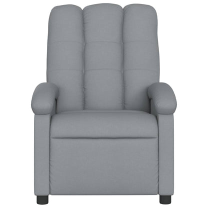 Fauteuil Stof Lichtgrijs Nee Elektrisch verstelbaar