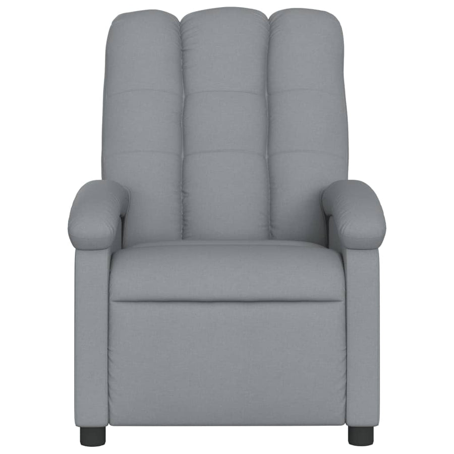Fauteuil Stof Lichtgrijs Nee Elektrisch verstelbaar