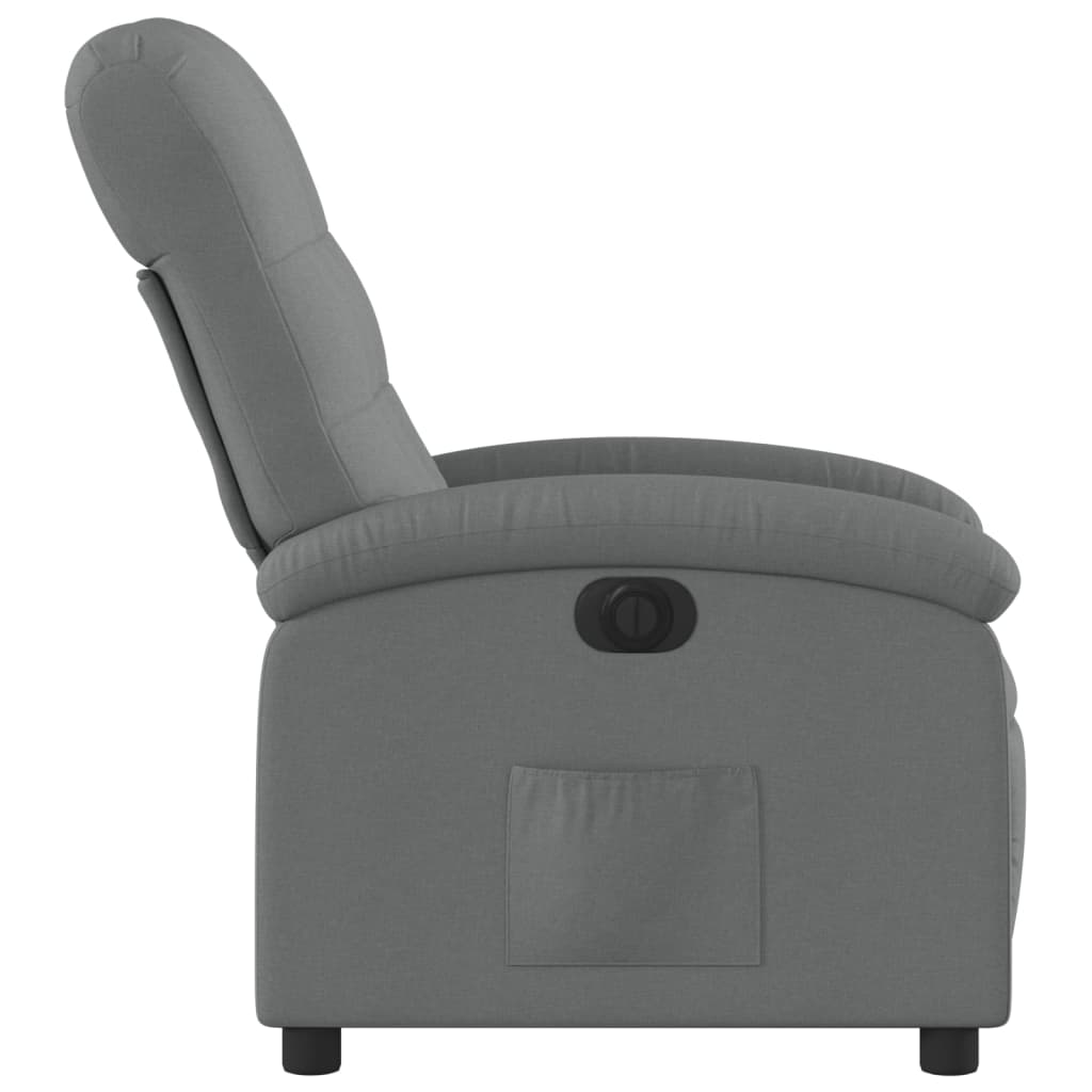 Fauteuil Stof Donkergrijs Nee Elektrisch verstelbaar