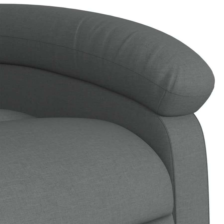 Fauteuil Stof Donkergrijs Nee Elektrisch verstelbaar
