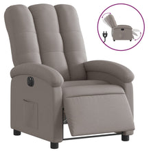 Fauteuil Verstelbaar Elektrisch Stof Taupe Nee Elektrisch verstelbaar