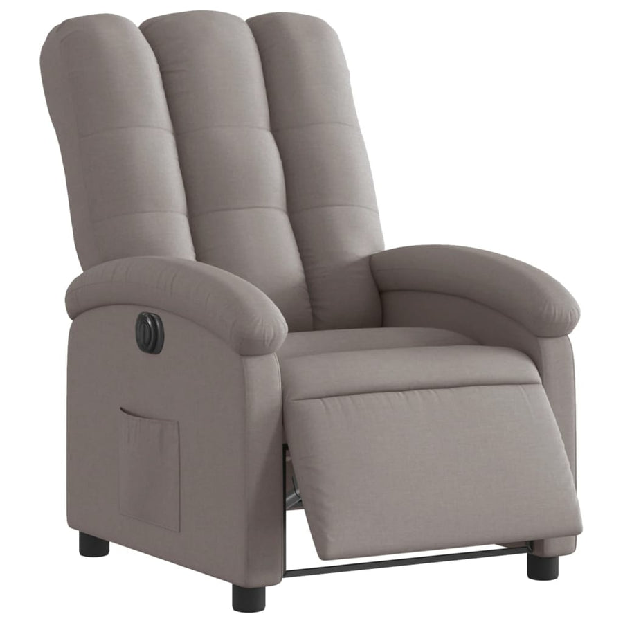 Fauteuil Verstelbaar Elektrisch Stof Taupe Nee Elektrisch verstelbaar