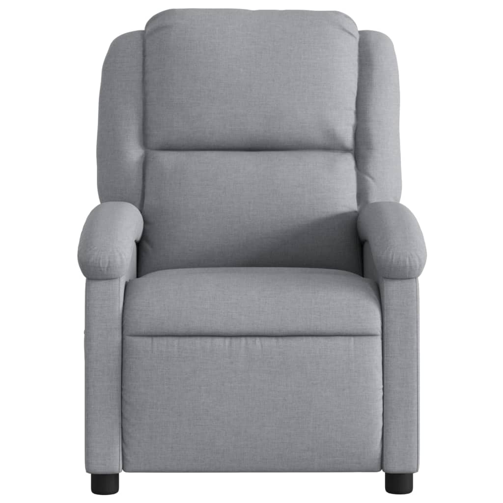 Fauteuil Stof Lichtgrijs Nee Elektrisch verstelbaar