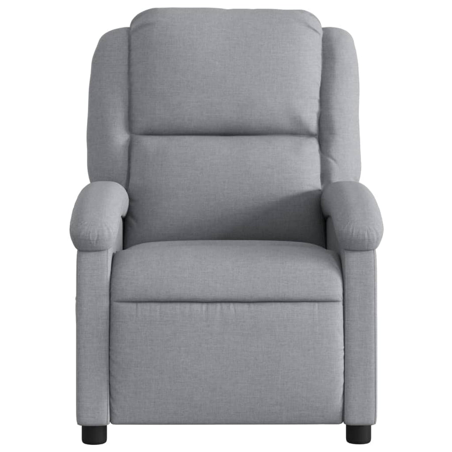 Fauteuil Stof Lichtgrijs Nee Elektrisch verstelbaar