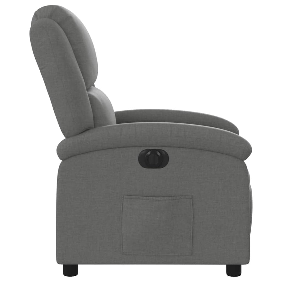 Fauteuil Stof Donkergrijs Nee Elektrisch verstelbaar
