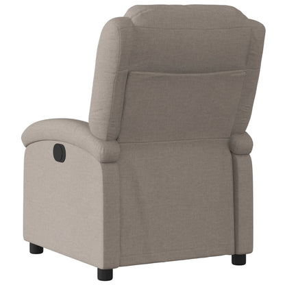 Fauteuil Verstelbaar Elektrisch Stof Taupe Nee Elektrisch verstelbaar