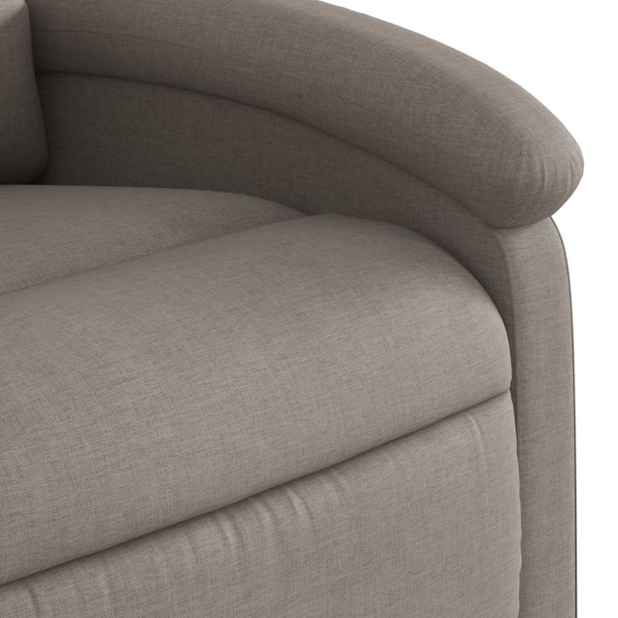 Fauteuil Verstelbaar Elektrisch Stof Taupe Nee Elektrisch verstelbaar