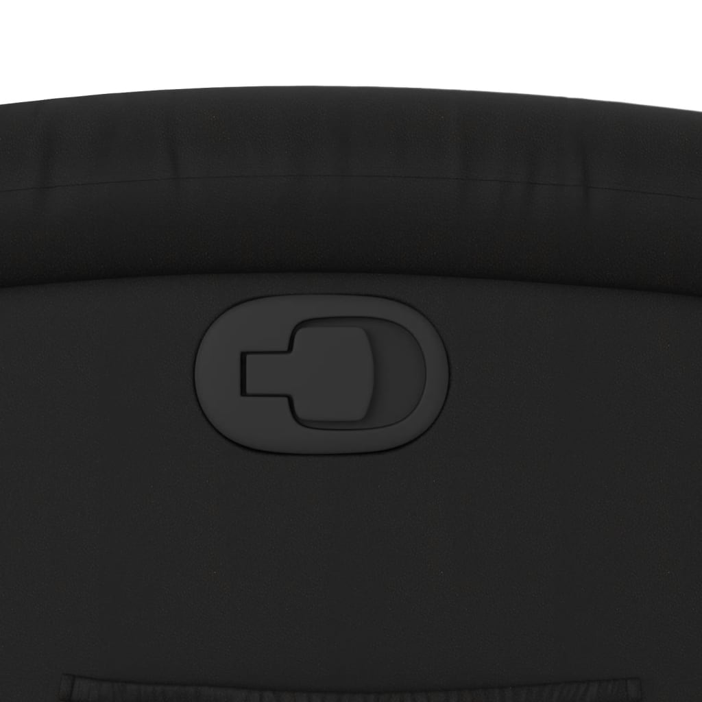 Sta-Op-Stoel Kunstleer Zwart Nee Handmatig verstelbaar