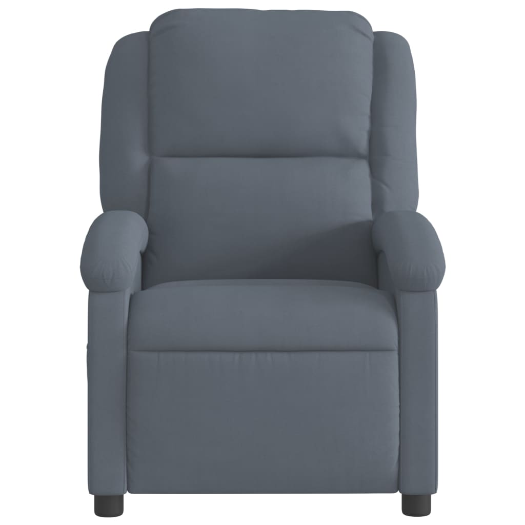 Fauteuil Stof Donkergrijs Nee Elektrisch verstelbaar