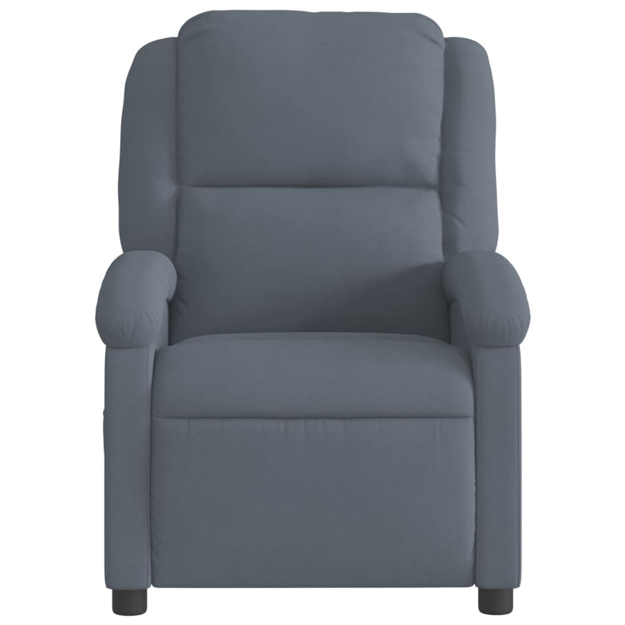Fauteuil Stof Donkergrijs Nee Elektrisch verstelbaar