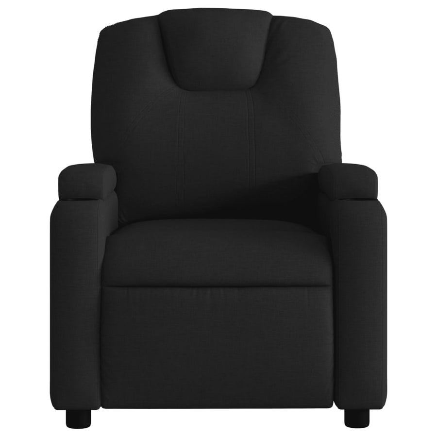 Fauteuil Verstelbaar Elektrisch Stof Zwart 1 Nee Elektrisch verstelbaar