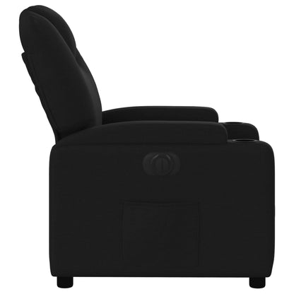 Fauteuil Verstelbaar Elektrisch Stof Zwart 1 Nee Elektrisch verstelbaar