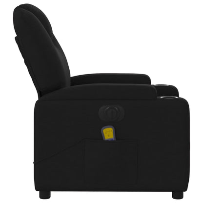 Massagestoel Stof Zwart