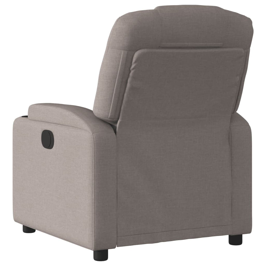 Massagestoel Stof Taupe 1 Ja Elektrisch verstelbaar