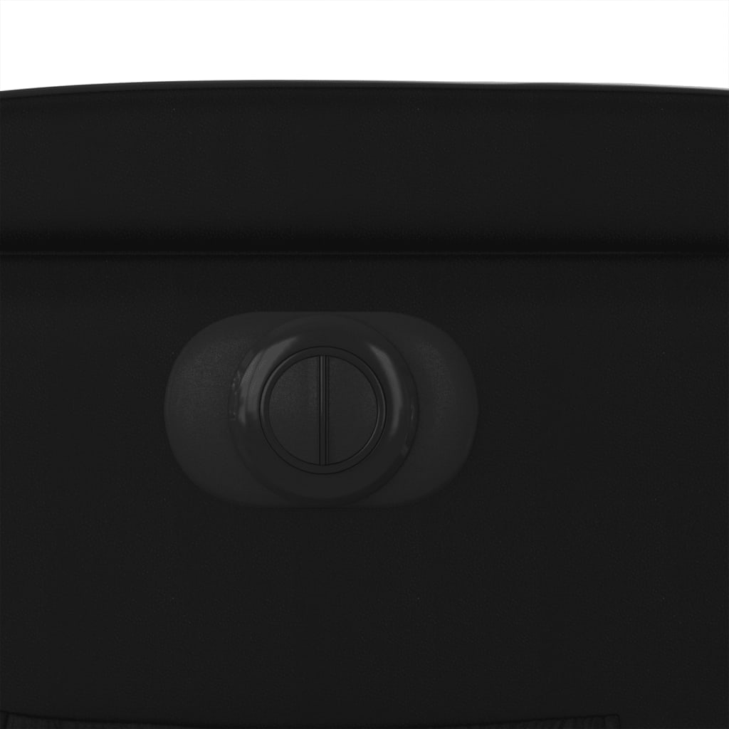 Fauteuil elektrisch verstelbaar kunstleer zwart Nee Elektrisch verstelbaar