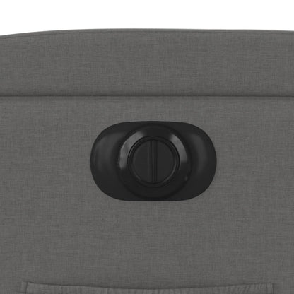 Sta-Op-Stoel Stof Donkergrijs Nee Elektrisch verstelbaar