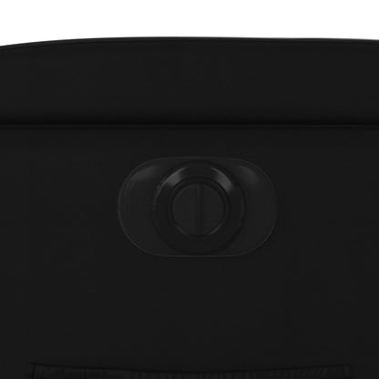 Fauteuil elektrisch verstelbaar kunstleer zwart Nee Elektrisch verstelbaar