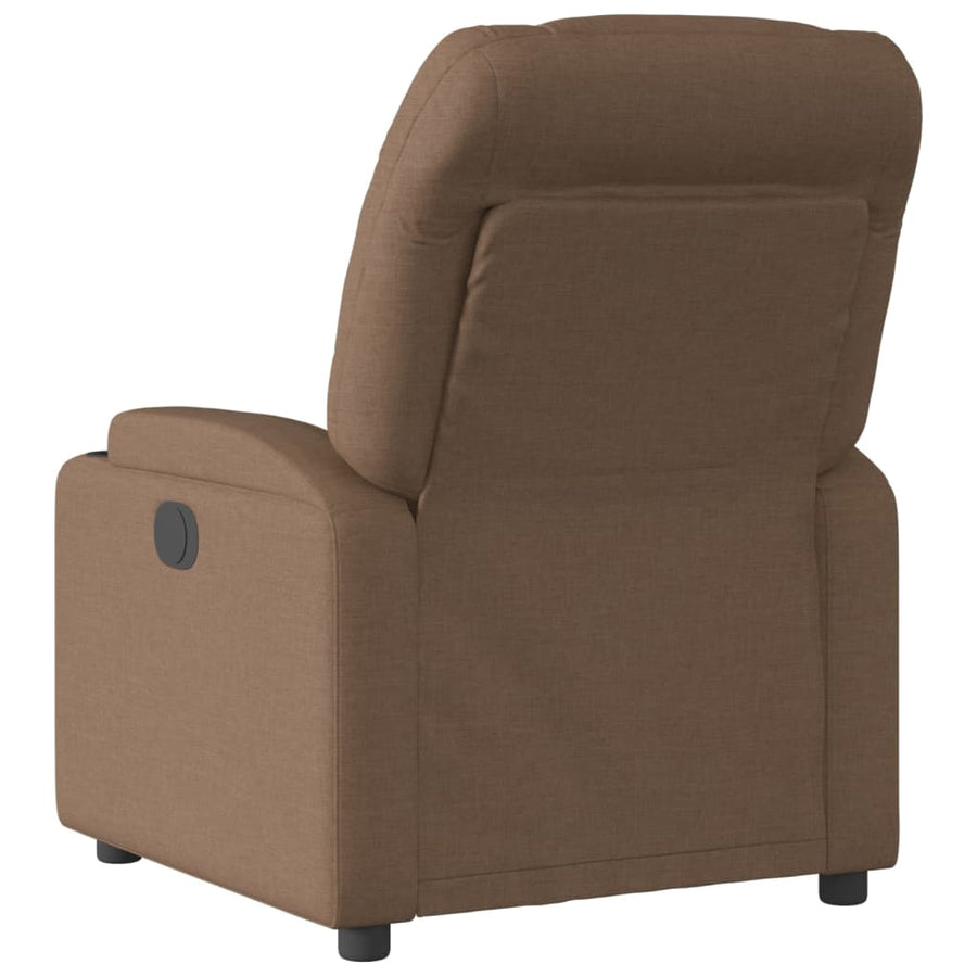 Fauteuil Verstelbaar Elektrisch Stof Bruin Nee Elektrisch verstelbaar