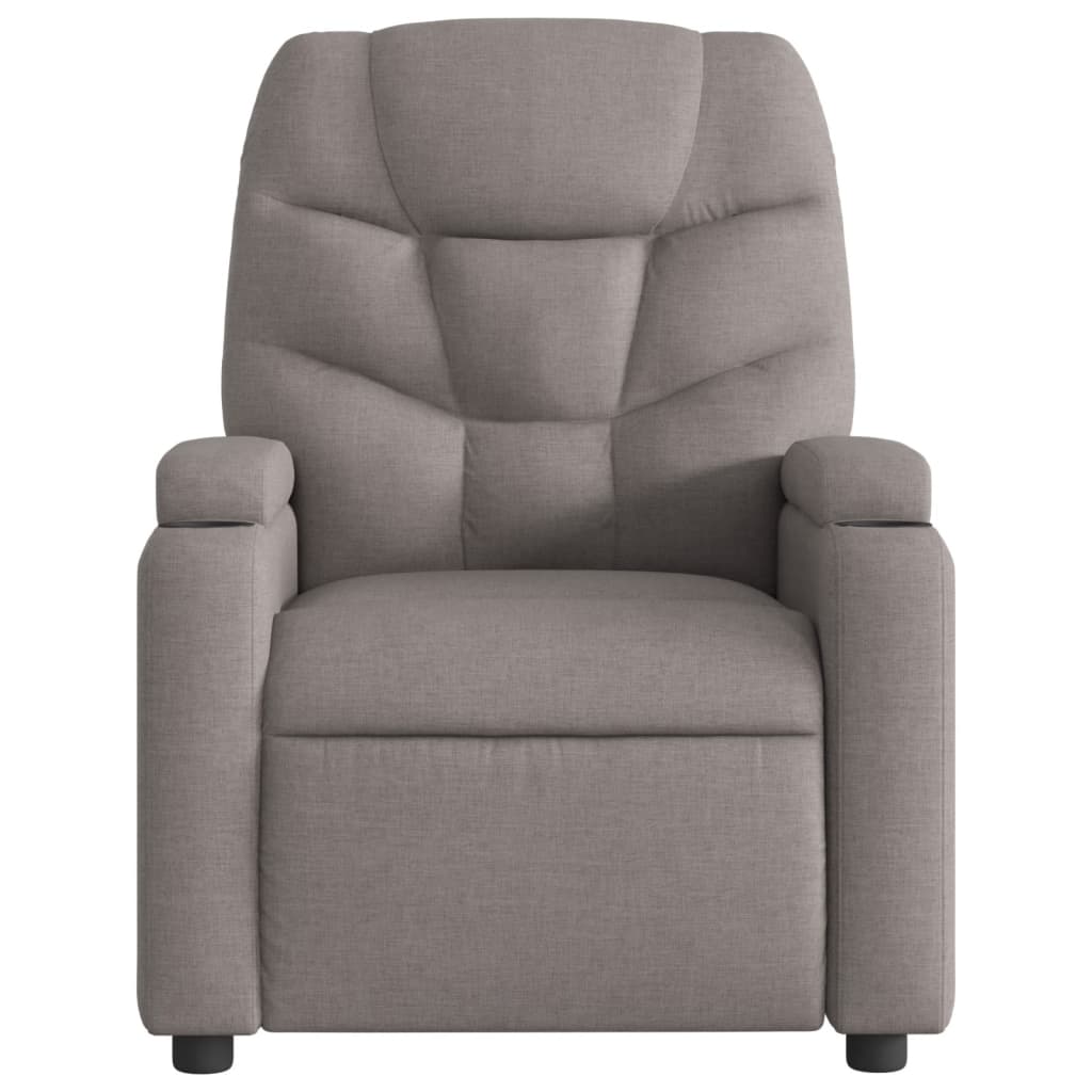 Fauteuil Verstelbaar Elektrisch Stof Taupe Nee Elektrisch verstelbaar