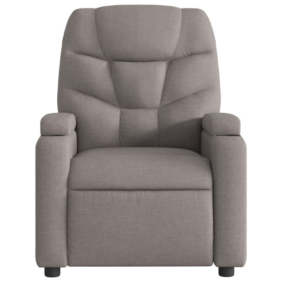 Fauteuil Verstelbaar Elektrisch Stof Taupe Nee Elektrisch verstelbaar