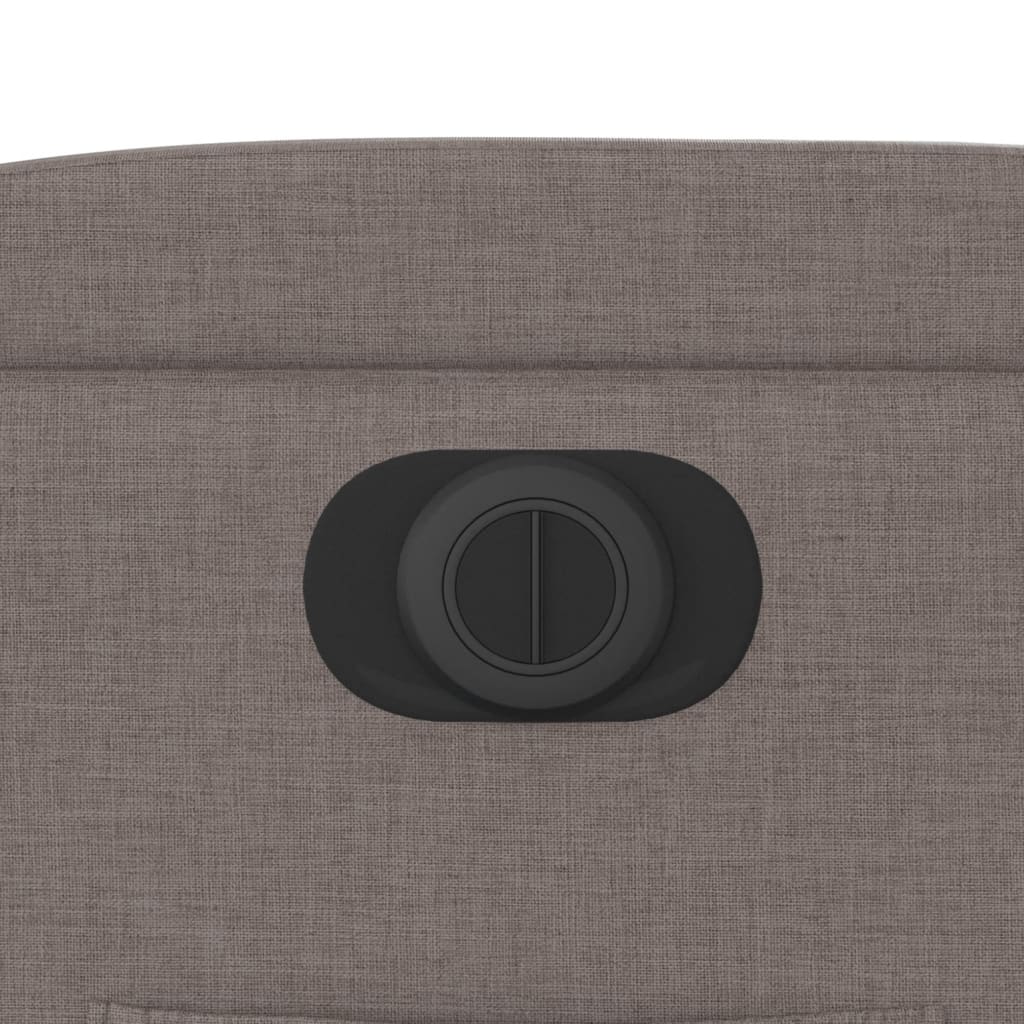 Fauteuil Verstelbaar Elektrisch Stof Taupe Nee Elektrisch verstelbaar