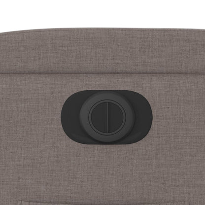 Fauteuil Verstelbaar Elektrisch Stof Taupe Nee Elektrisch verstelbaar