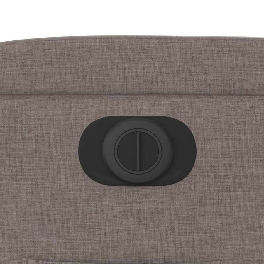 Fauteuil Verstelbaar Elektrisch Stof Taupe Nee Elektrisch verstelbaar