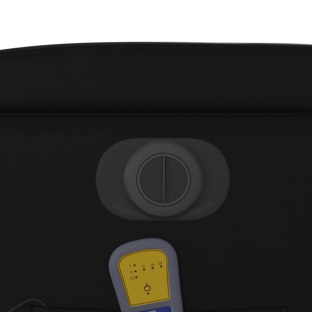 Massagestoel Verstelbaar Elektrisch Kunstleer Zwart Ja Elektrisch verstelbaar