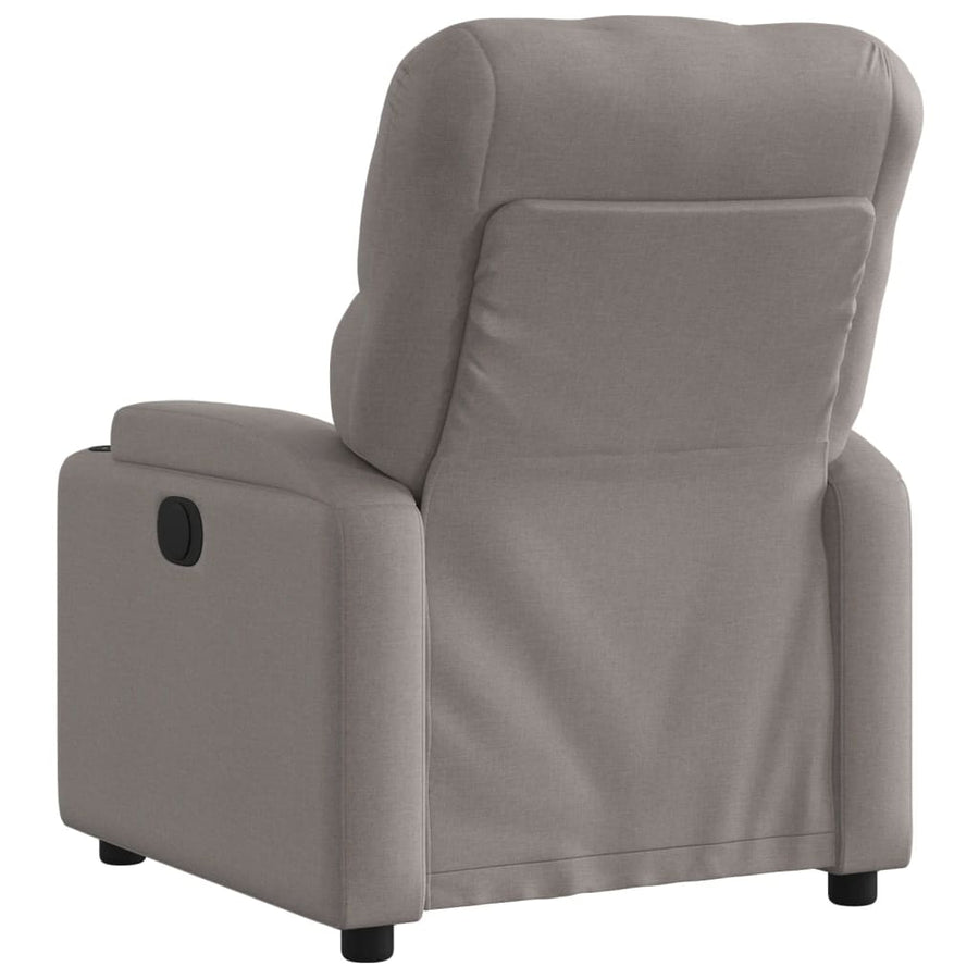 Fauteuil Verstelbaar Elektrisch Stof Taupe Nee Elektrisch verstelbaar