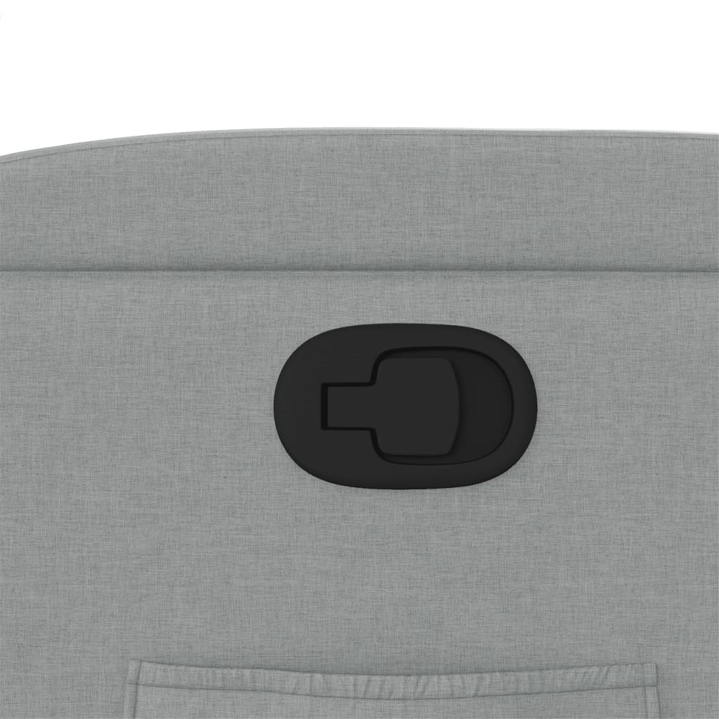 Sta-Op-Stoel Verstelbaar Stof Lichtgrijs Nee Handmatig verstelbaar