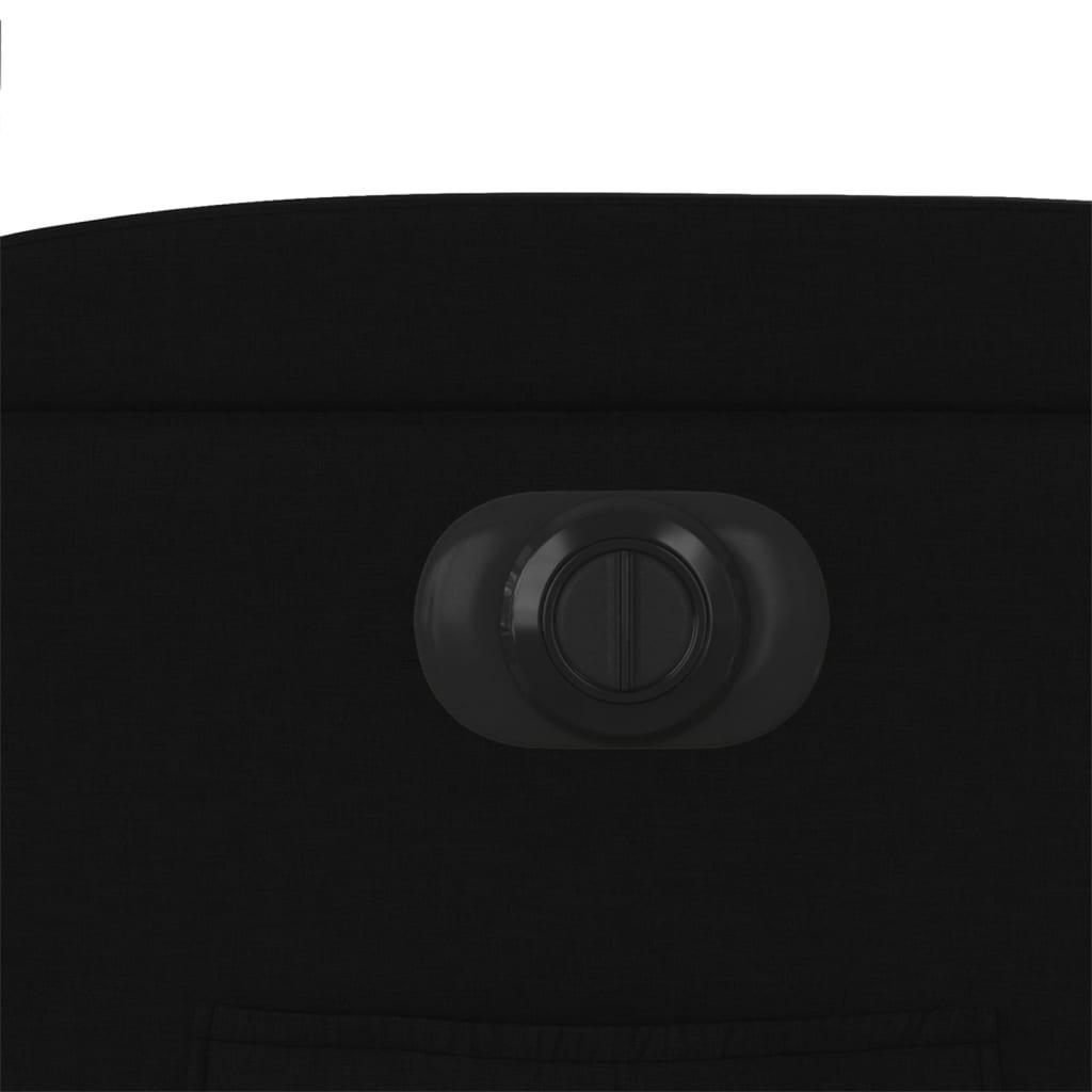 Sta-Op-Stoel Stof Zwart Nee Elektrisch verstelbaar