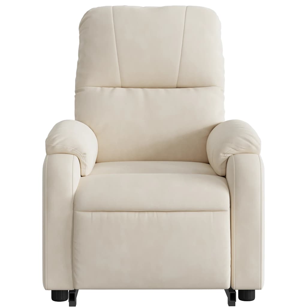 Sta-Op-Stoel Verstelbaar Microvezelstof Beige 1 Nee