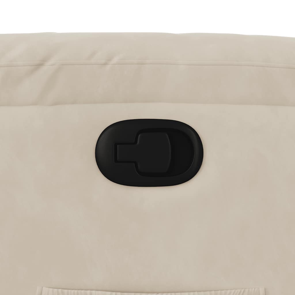 Sta-Op-Stoel Verstelbaar Microvezelstof Beige 1 Nee