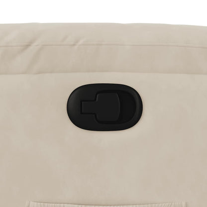Sta-Op-Stoel Verstelbaar Microvezelstof Beige 1 Nee