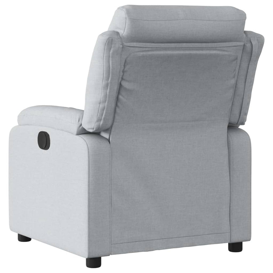 Fauteuil Stof Lichtgrijs Nee Elektrisch verstelbaar