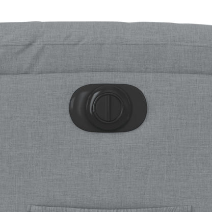 Fauteuil Stof Lichtgrijs Nee Elektrisch verstelbaar