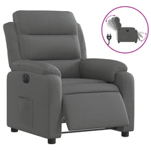Fauteuil Stof Donkergrijs Nee Elektrisch verstelbaar