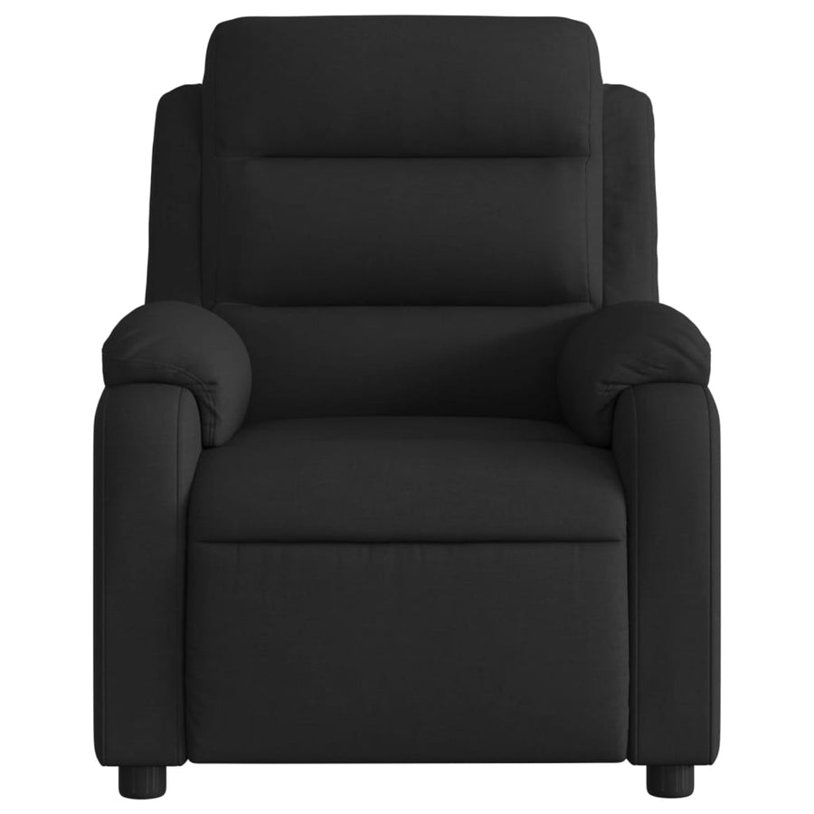 Fauteuil Verstelbaar Elektrisch Stof Zwart Nee Elektrisch verstelbaar