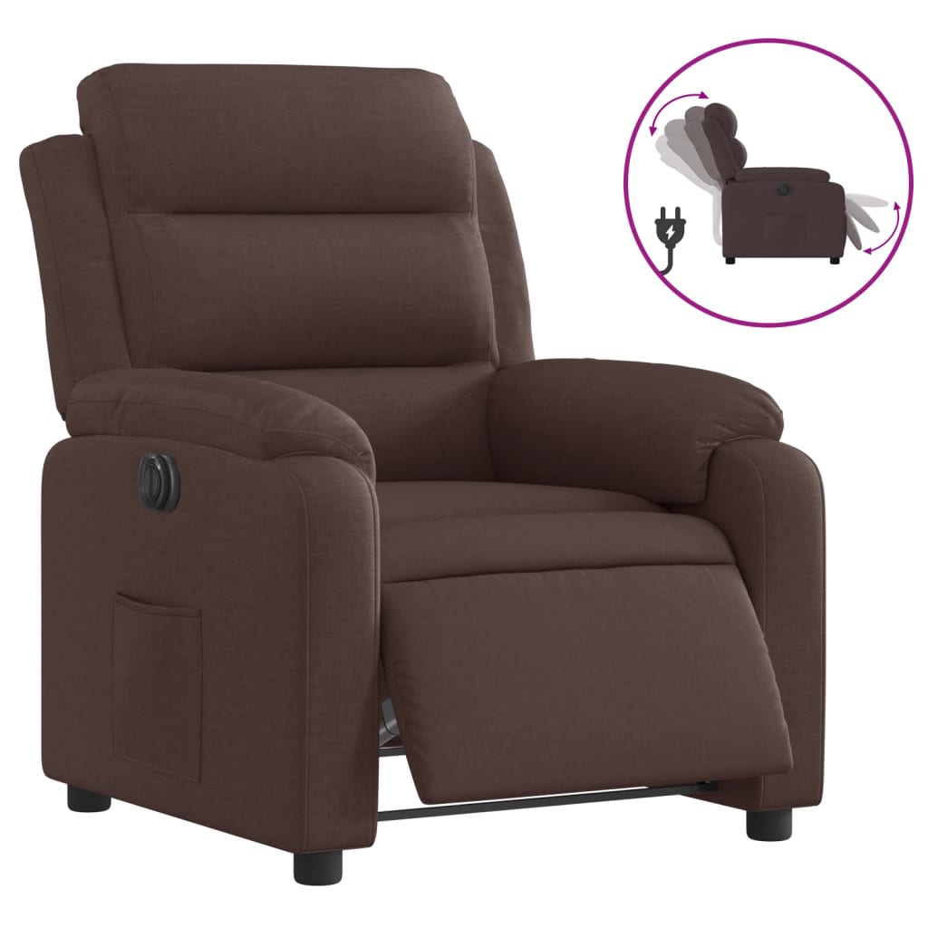 VidaXL - Fauteuil - Donkerbruin - Stof - Verstelbaar Elektrisch kopen? Vergelijk de beste prijs op VidaXL - Fauteuil - Donkerbruin - Stof - Verstelbaar Elektrisch kopen? Vergelijk de beste prijs op