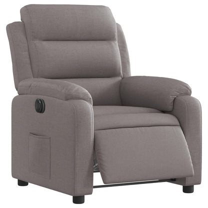 Fauteuil Verstelbaar Elektrisch Stof Taupe Nee Elektrisch verstelbaar