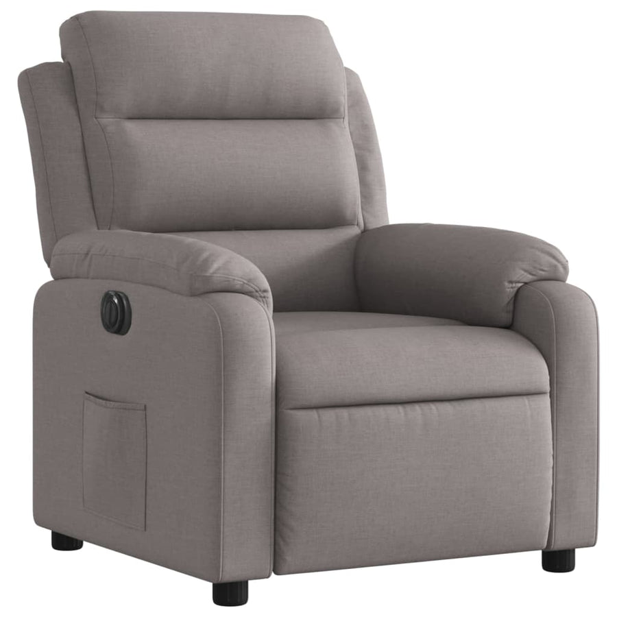 Fauteuil Verstelbaar Elektrisch Stof Taupe Nee Elektrisch verstelbaar