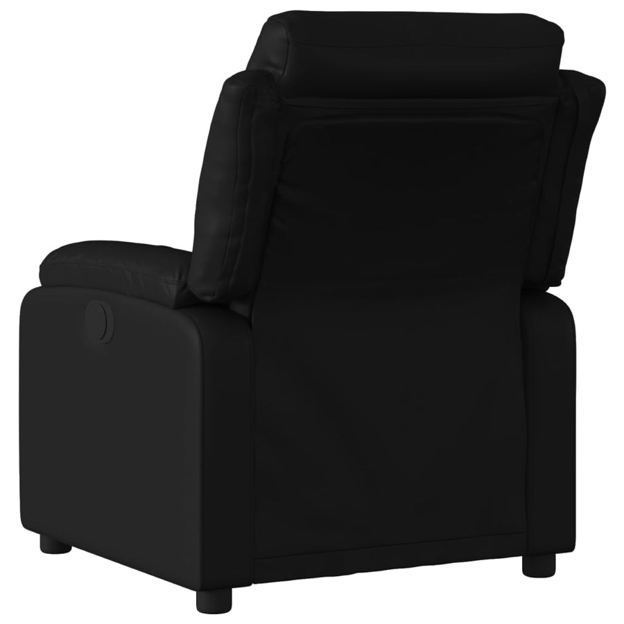Fauteuil Kunstleer Zwart Nee Elektrisch verstelbaar