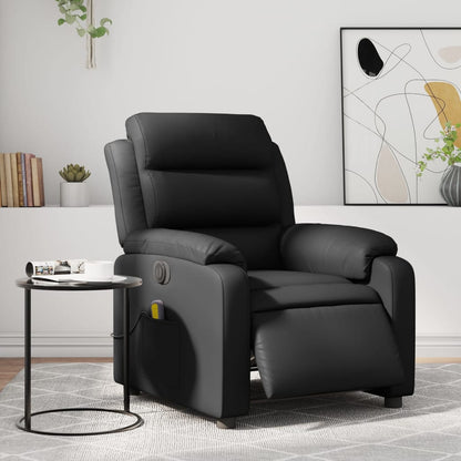 Massagestoel Verstelbaar Elektrisch Kunstleer Zwart Ja Elektrisch verstelbaar