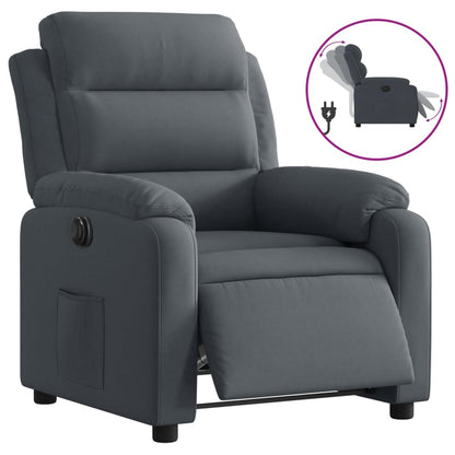 Fauteuil Stof Donkergrijs Nee Elektrisch verstelbaar
