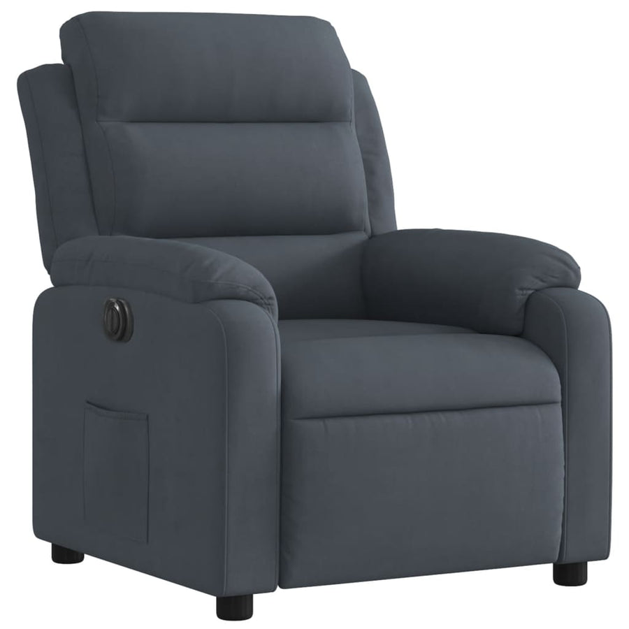 Fauteuil Stof Donkergrijs Nee Elektrisch verstelbaar