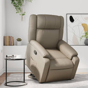 Sta-op stoel kunstleer bruin 77x95x99 cm