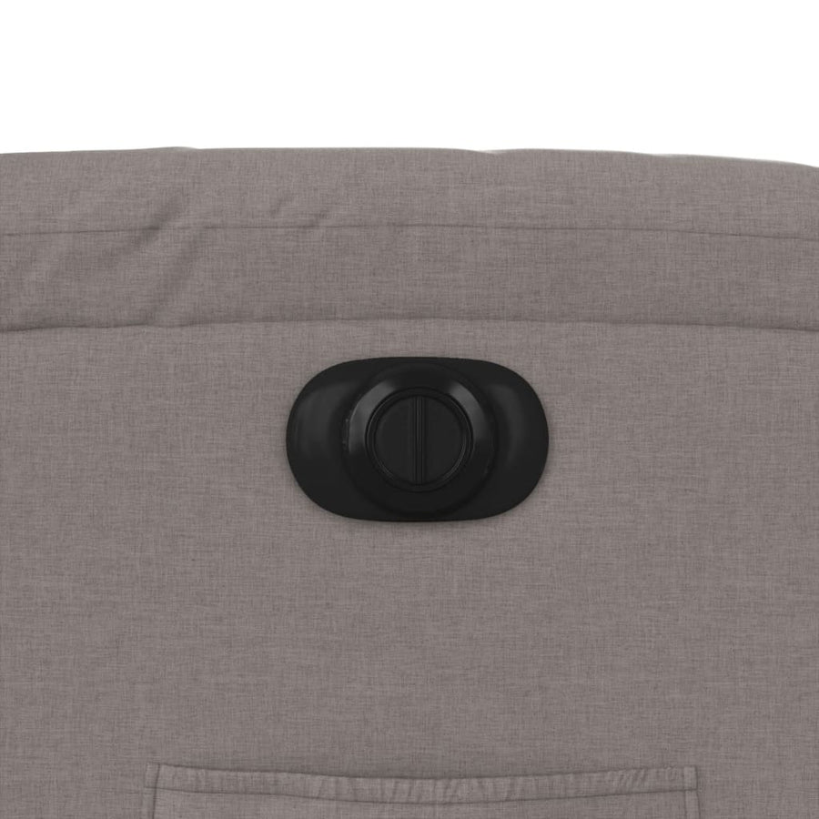 Fauteuil Verstelbaar Elektrisch Stof Taupe Nee Elektrisch verstelbaar